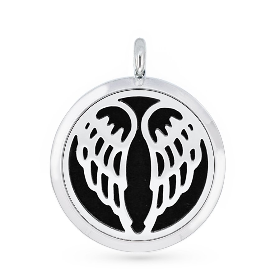 Tree of Life 30mm Round Women Magnetic Essential Oil Locket Perfume Diffuser Locket Charm Necklace Pendant With 10pcs Pads Free