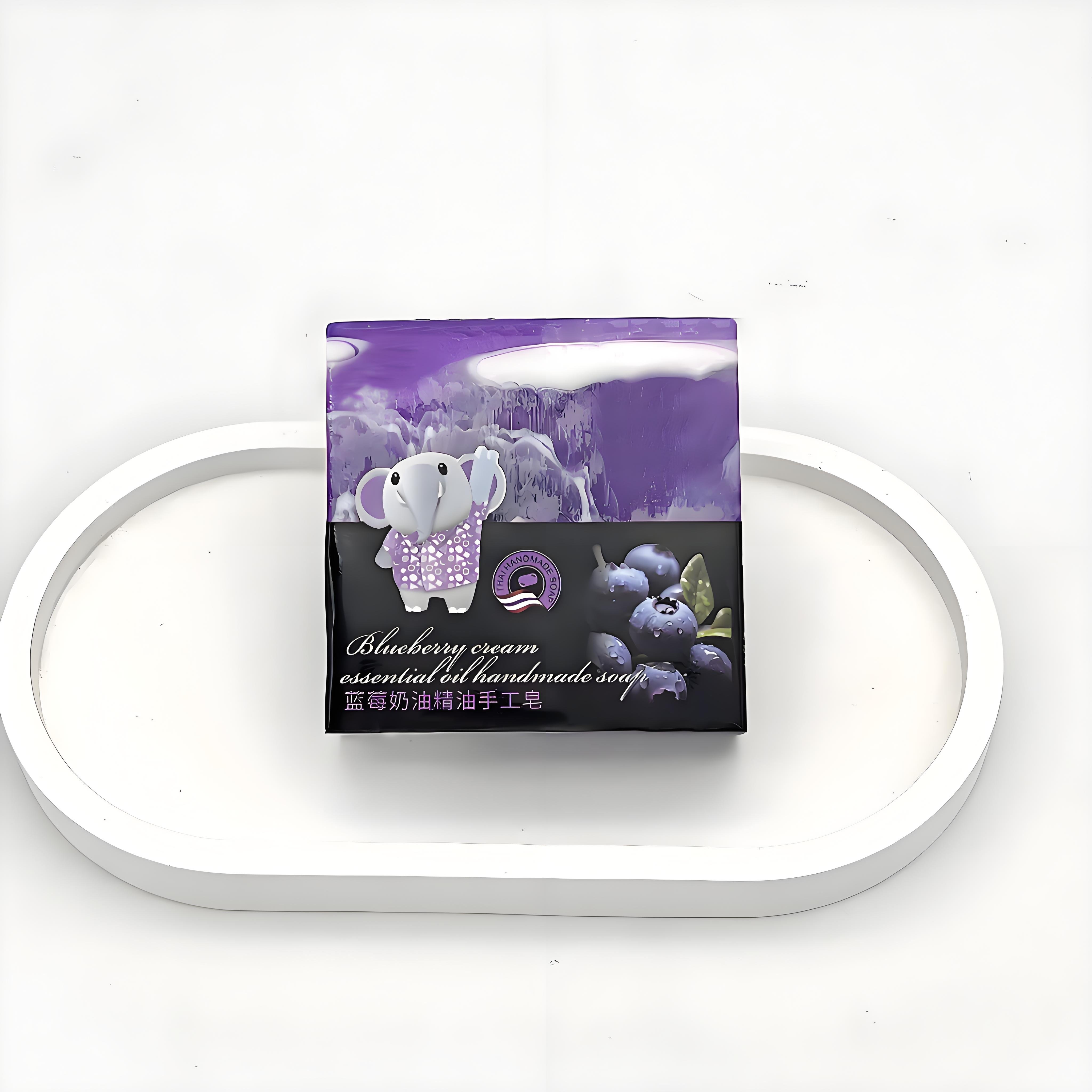 Wholesale OEM Ocean Perfume Essential Oil Soap Bar Luxury Fresh Scent Handmade Bath Soap Custom Soap Box