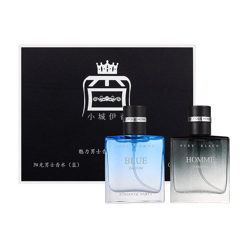 YeLaiXiang Perfume 30ml fresh men's long lasting light fragrance marine woody cologne perfume set wholesale