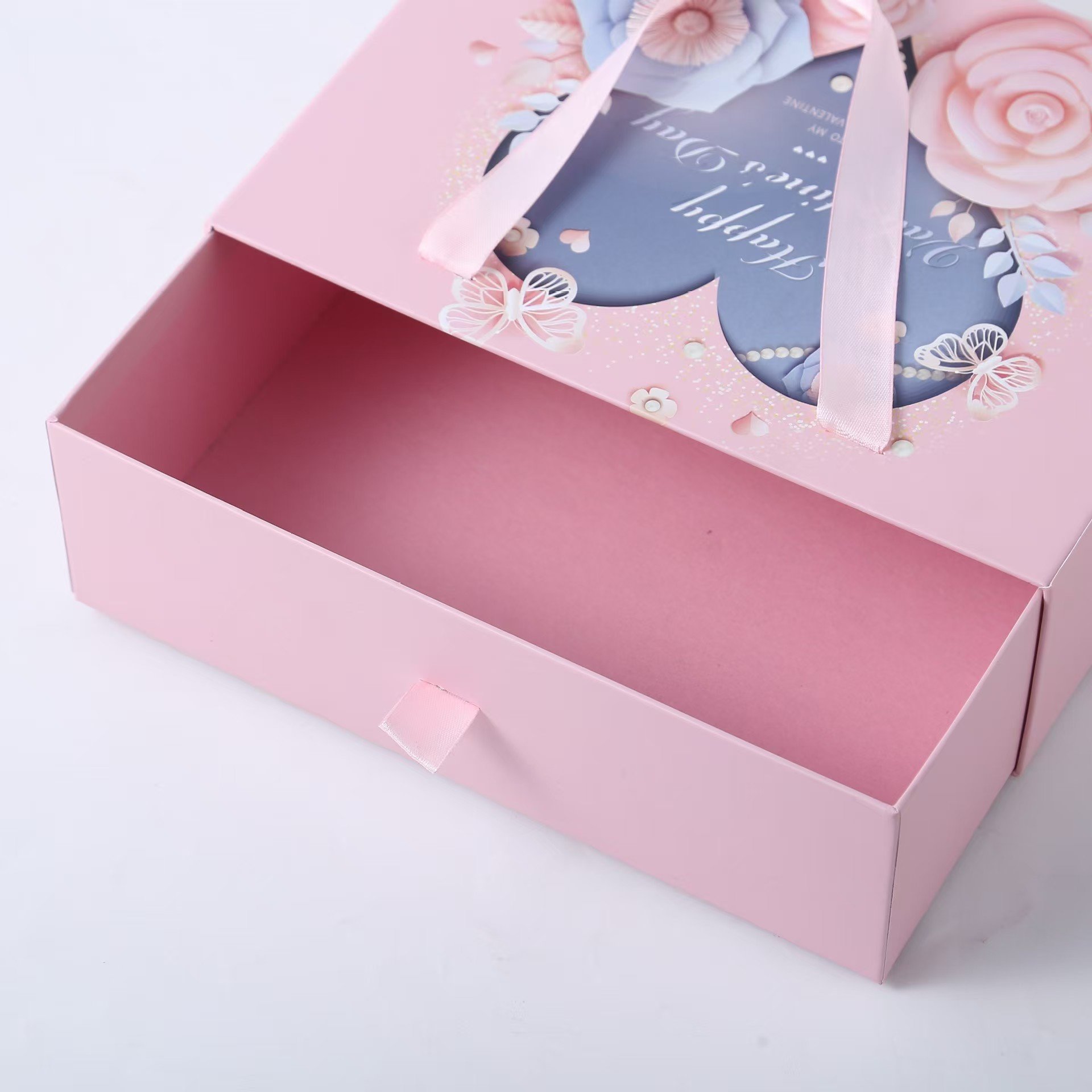 Mother's Day Valentine's Day gift drawer Packing box Love rectangular gift box Hand drawer box Valentine's Day gift