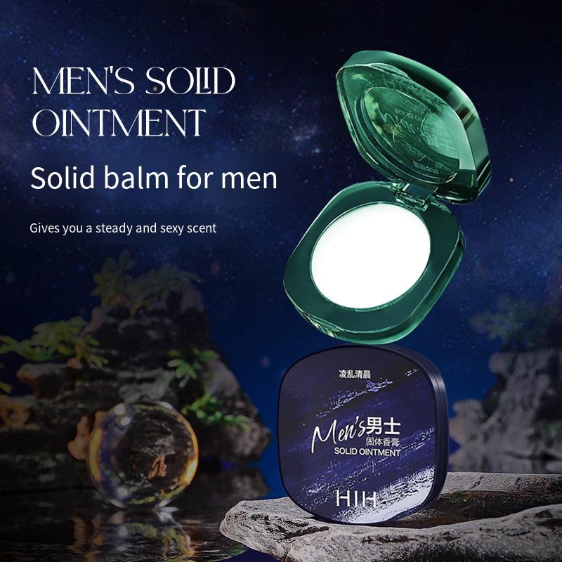 Long Lasting Refreshing Solid Perfume Balm Perfumes Fragrance Fruity Natural Vegan Deodorant Travel Size Men's Solid Balm