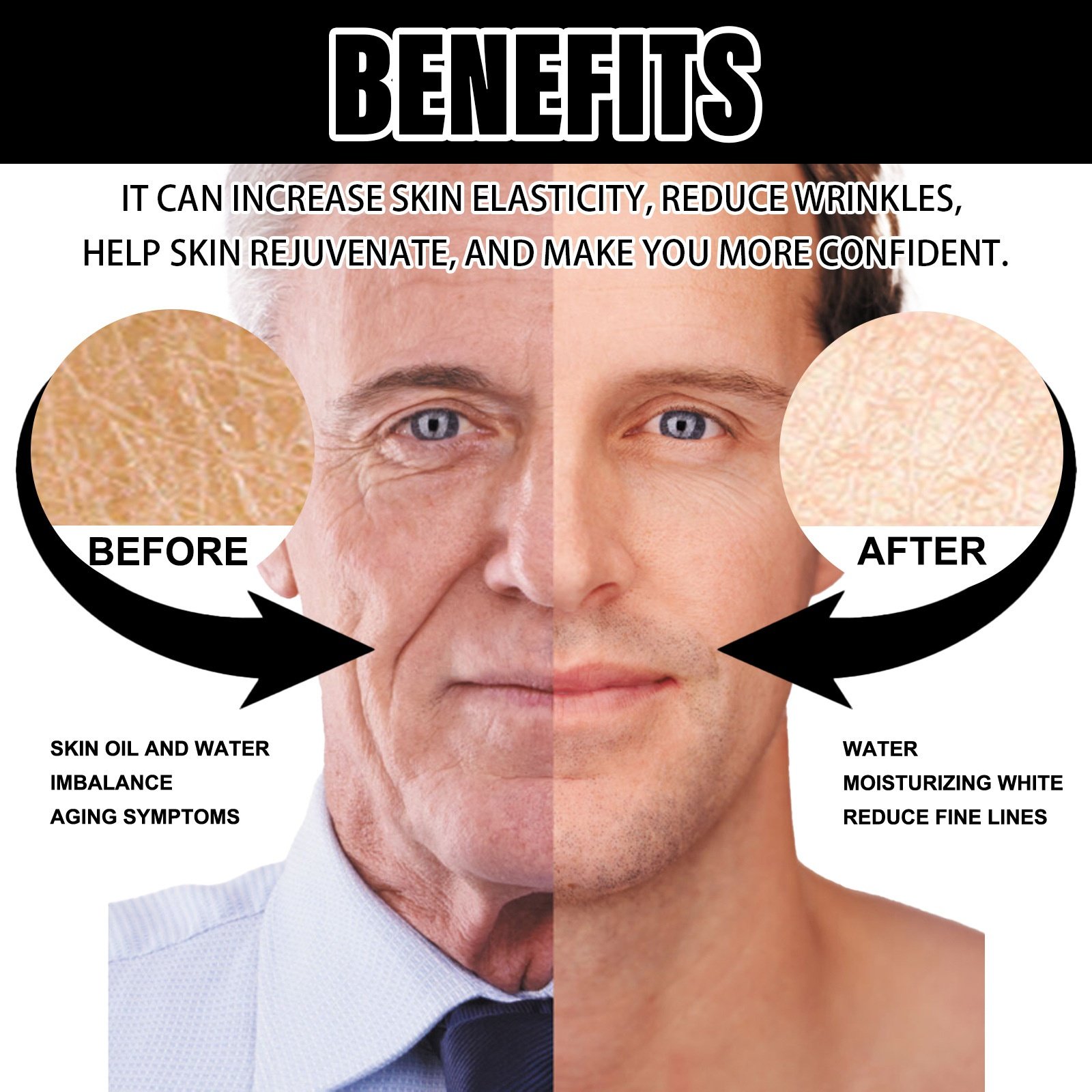 Factory Wholesale OEM Men's Anti-Wrinkle Facial Cream Nourishing Formula for Smoothing Fine Lines Hydration & Moisture Lock-In