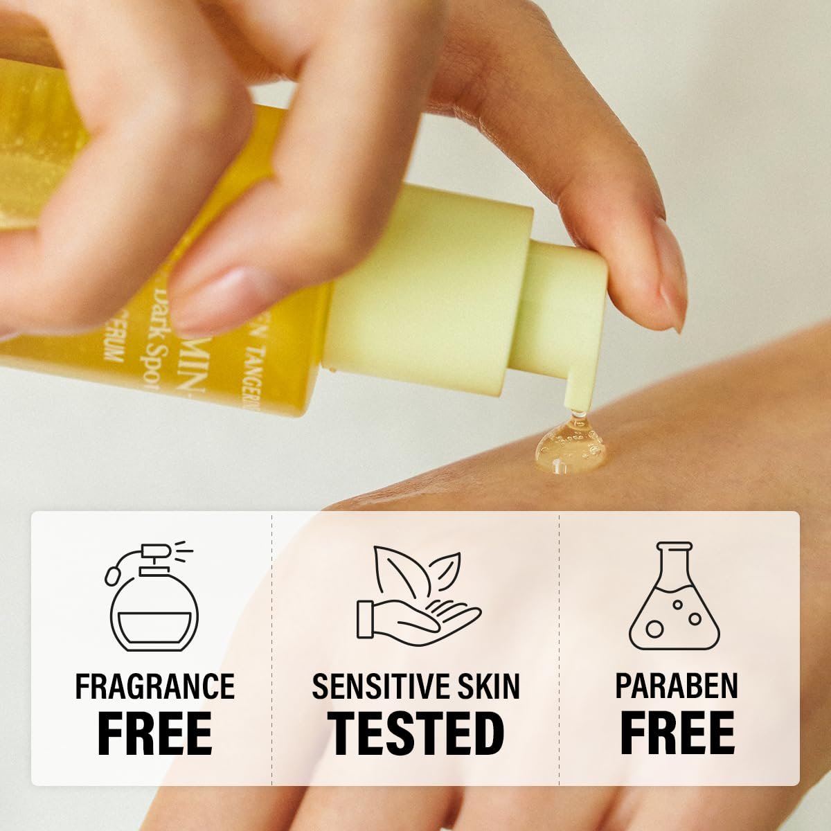 GOODAL Green Tangerine Vita C Dark Spot Care Serum - Korea Liquid Face Female Skin Care Products All Skin Types Lightening Serum