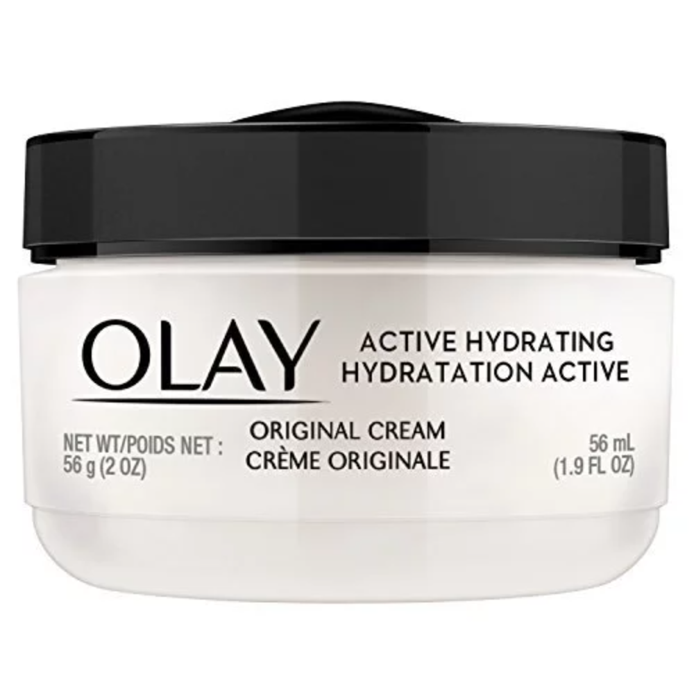 Olay Active Hydrating Cream Face Moisturizer, 1.9 fl oz (Pack of 2)
