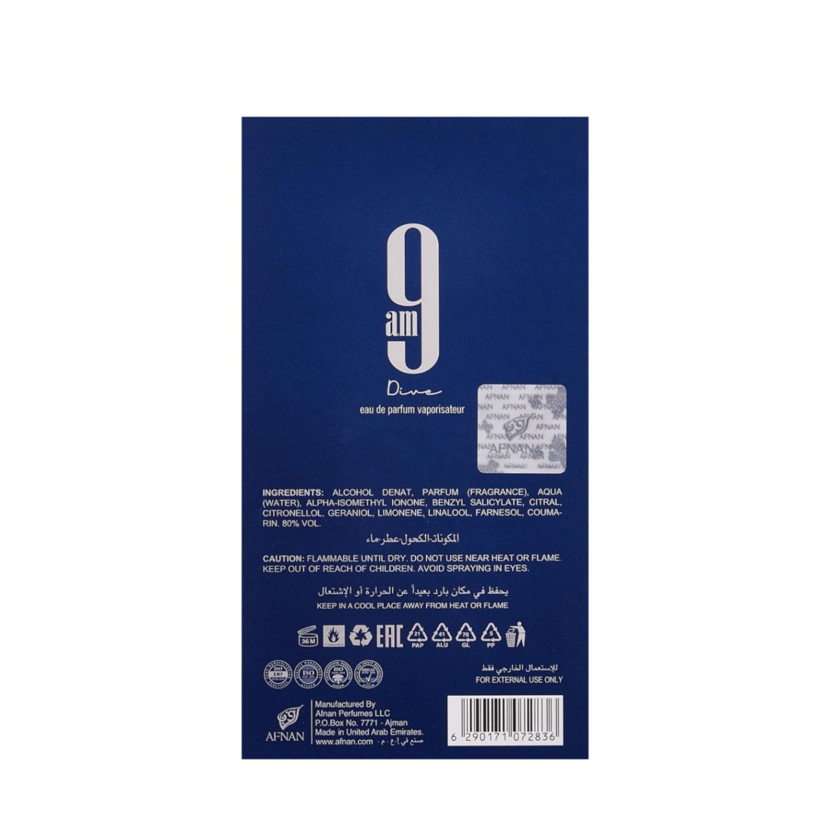 High quality Arabic NO 9 book perfume Arab perfume Middle East Dubai wholesale price men's perfume