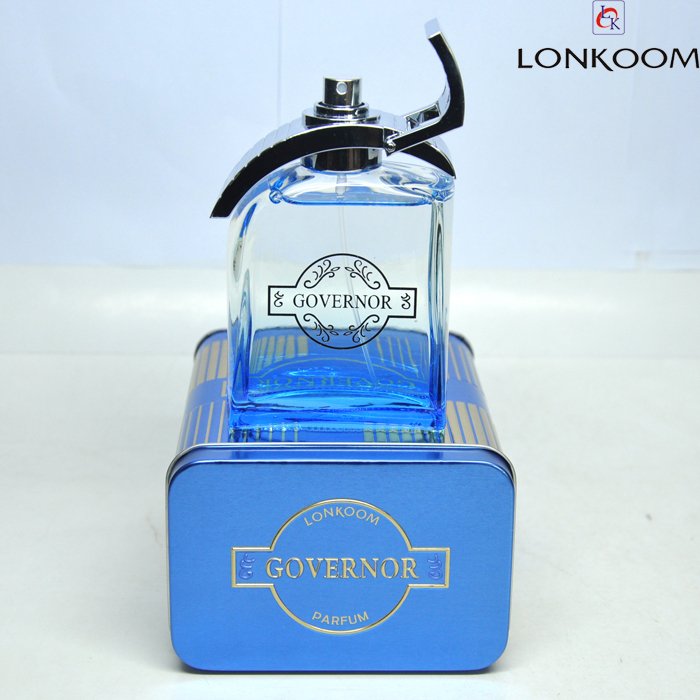 Lonkoom original governor men's perfume 100ml cologne for men perfume customize private label