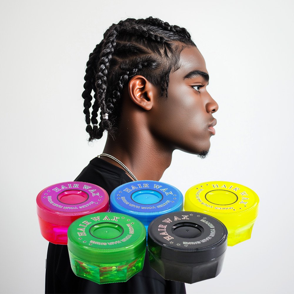 OEM Wholesale Men's Hair Wax Gel Styling Pomade with Strong Hold 80ml Hair Wax Cream