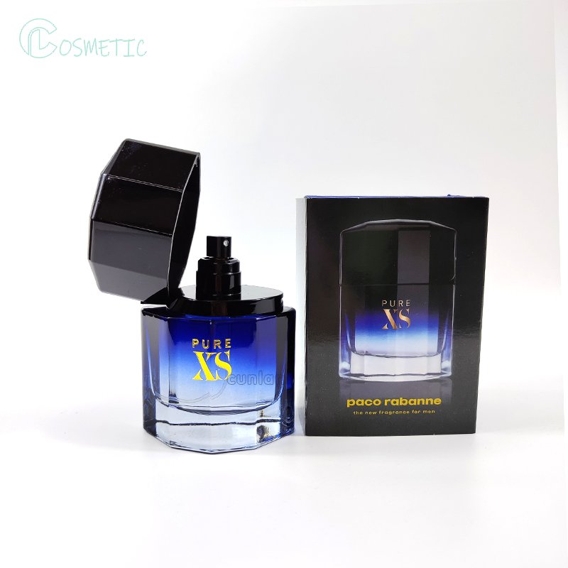 High End blue gradient octagonal Womens perfume 100ml Fragrance Perfume
