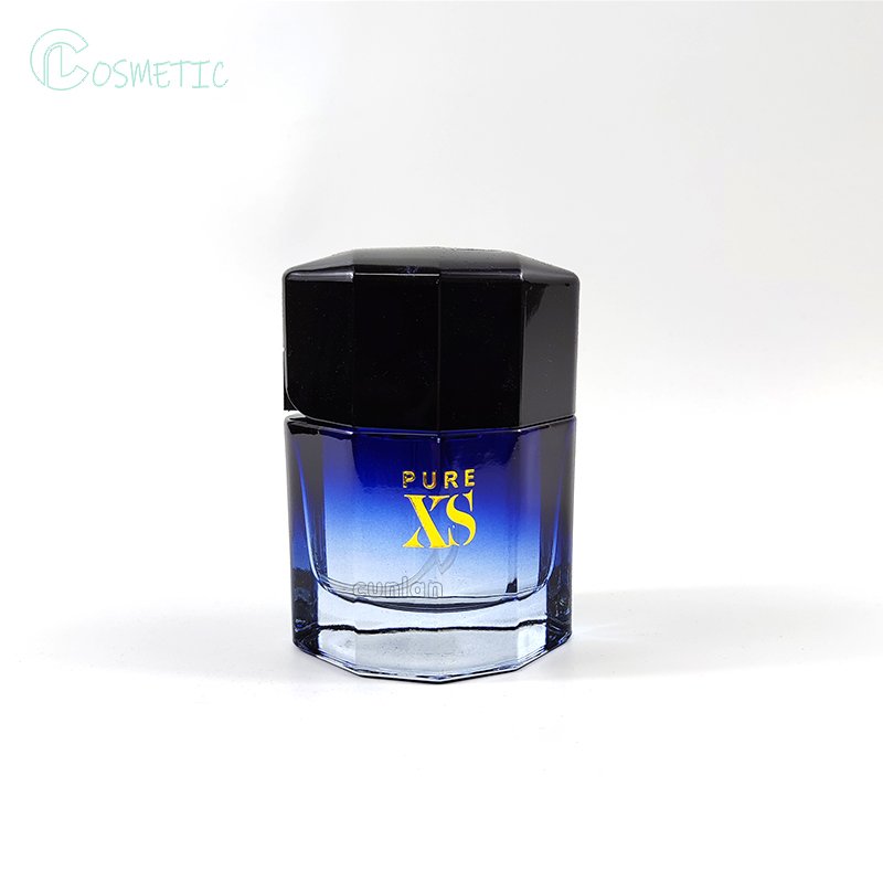 High End blue gradient octagonal Womens perfume 100ml Fragrance Perfume