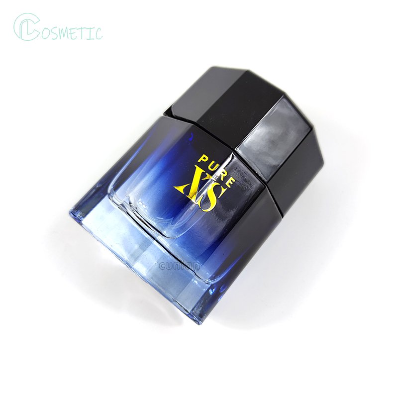 High End blue gradient octagonal Womens perfume 100ml Fragrance Perfume