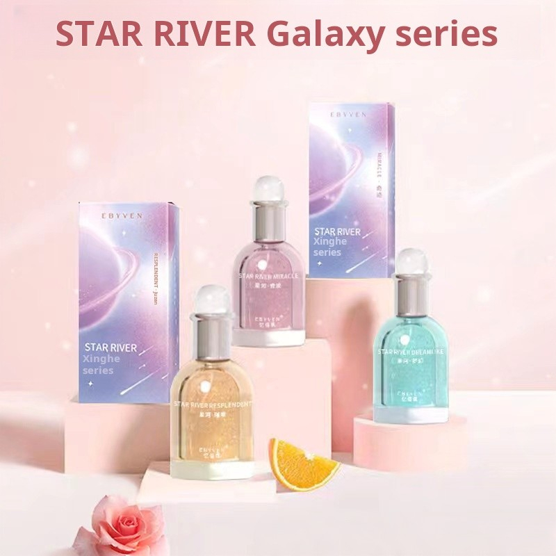 Galaxy Series 3 Flavors Slightly Drunk Series Perfume Spray Body Mist High Value Long Lasting Light Fragrance Women Perfume