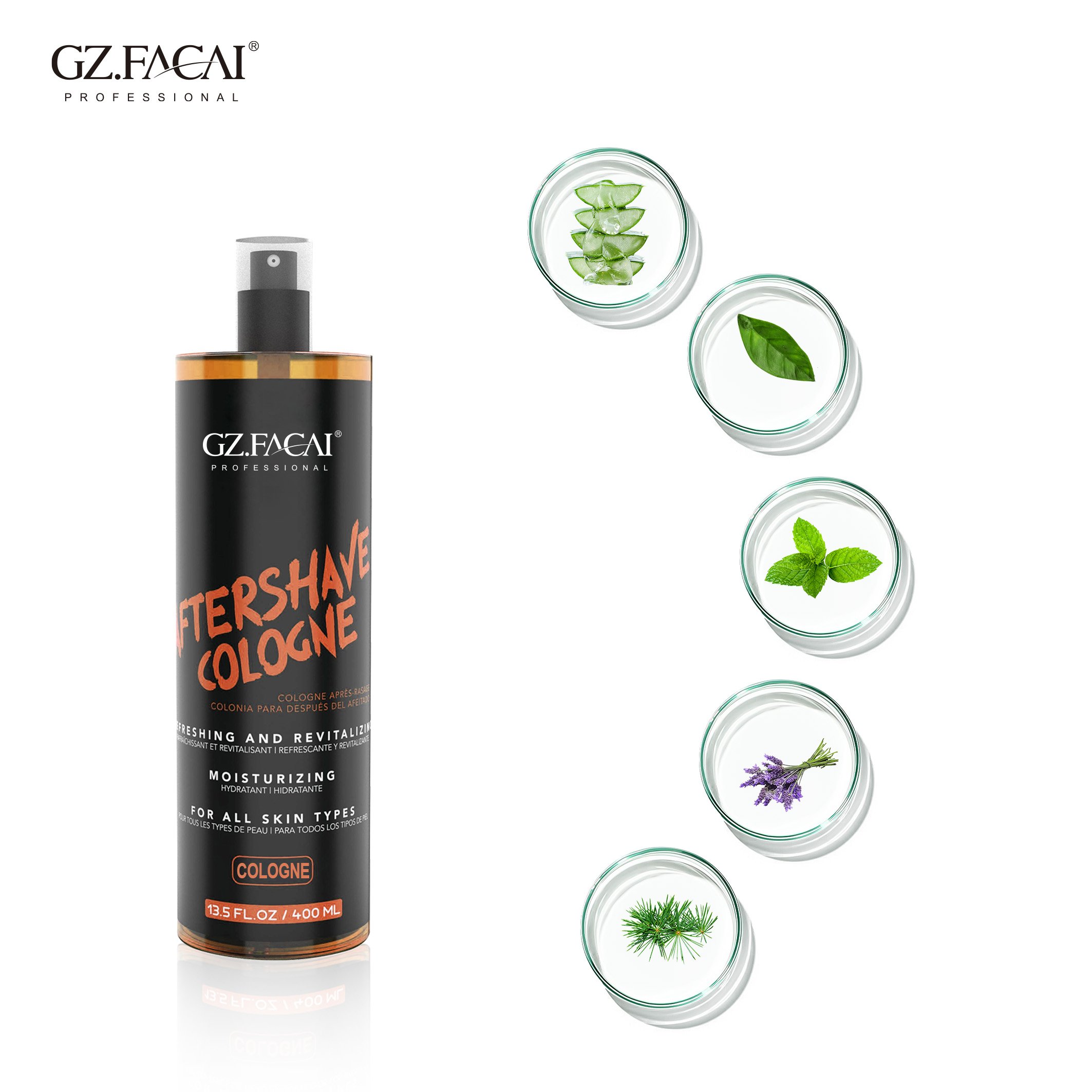 Wholesale Premium Brand Men's Anti-Sensitivity Soothing After-Shave with Natural Plant Soothing Extract And Alcohol-Free