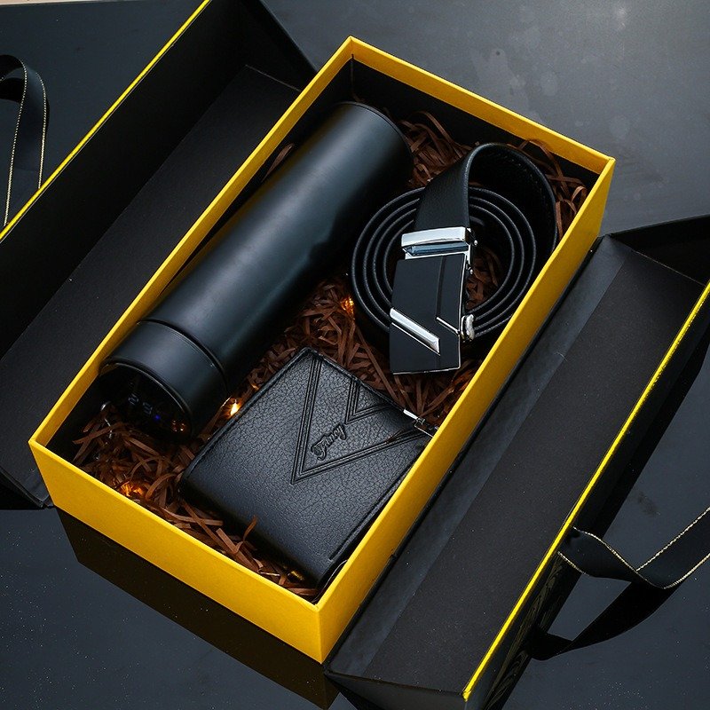 Souvenirs men's high-end business gift set thermos mug shaver valentine's day gift for boyfriend