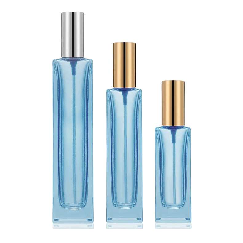 Custom Oem Empty 1oz 30ml Flat Square Glass Perfume Bottle Refillable Men Female Spray Bottle