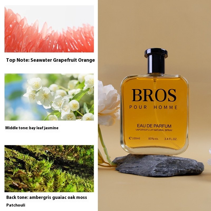 Men's Luxury Perfume Long-Lasting Light Ocean Fragrance Natural Spray Stay Fresh Cologne-Wholesale
