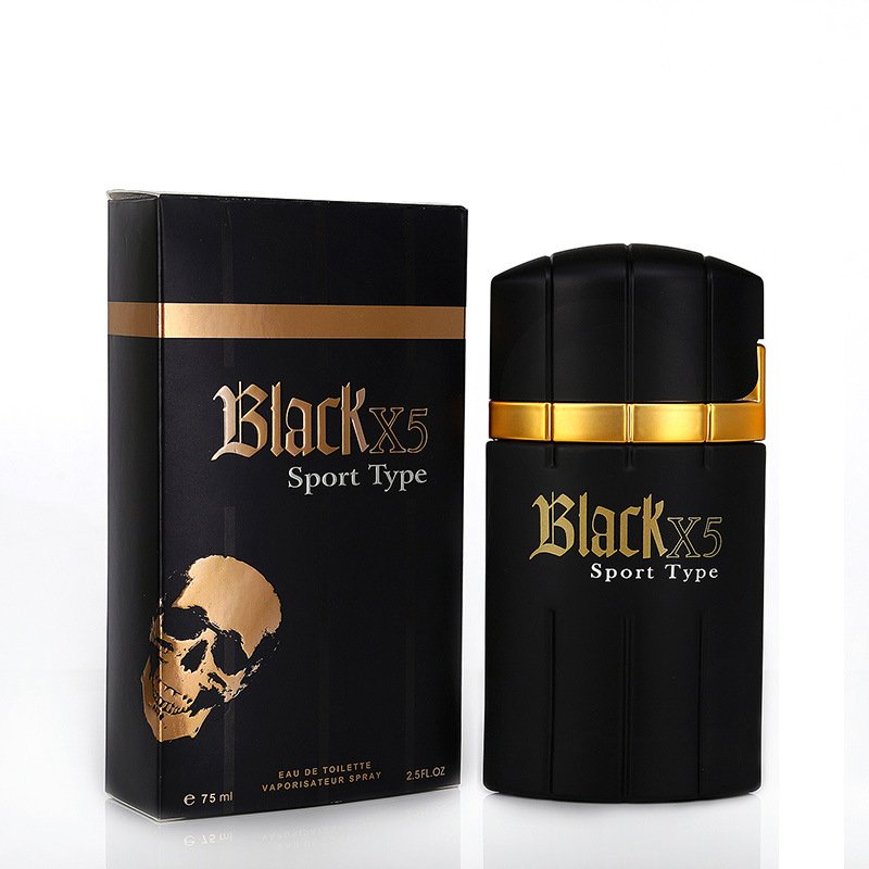 Hot sale X5 jasmine rose fragrance 75ml long lasting light fragrance elegant fresh men's perfume