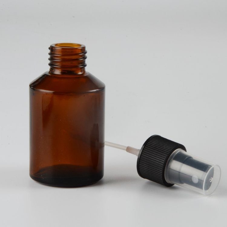 Glass skincare cosmetic sample Empty bottle Alcohol dispenser bottle Squeeze lotion foundation drop tube spray bottle