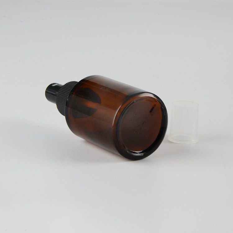 Glass skincare cosmetic sample Empty bottle Alcohol dispenser bottle Squeeze lotion foundation drop tube spray bottle