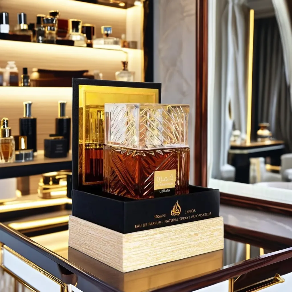 High Quality Original 100ml Eau de Parfum Lattafa Khamrah Luxury Arabic Woody Fragrance Long-lasting Men and Women Perfume
