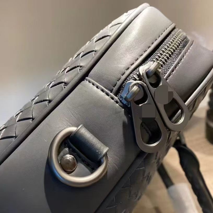 Handbag male briefcase Casual business single shoulder crossbody bag fashion brand new horizontal leather men's office bag