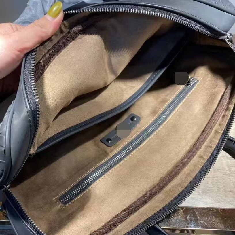 Handbag male briefcase Casual business single shoulder crossbody bag fashion brand new horizontal leather men's office bag