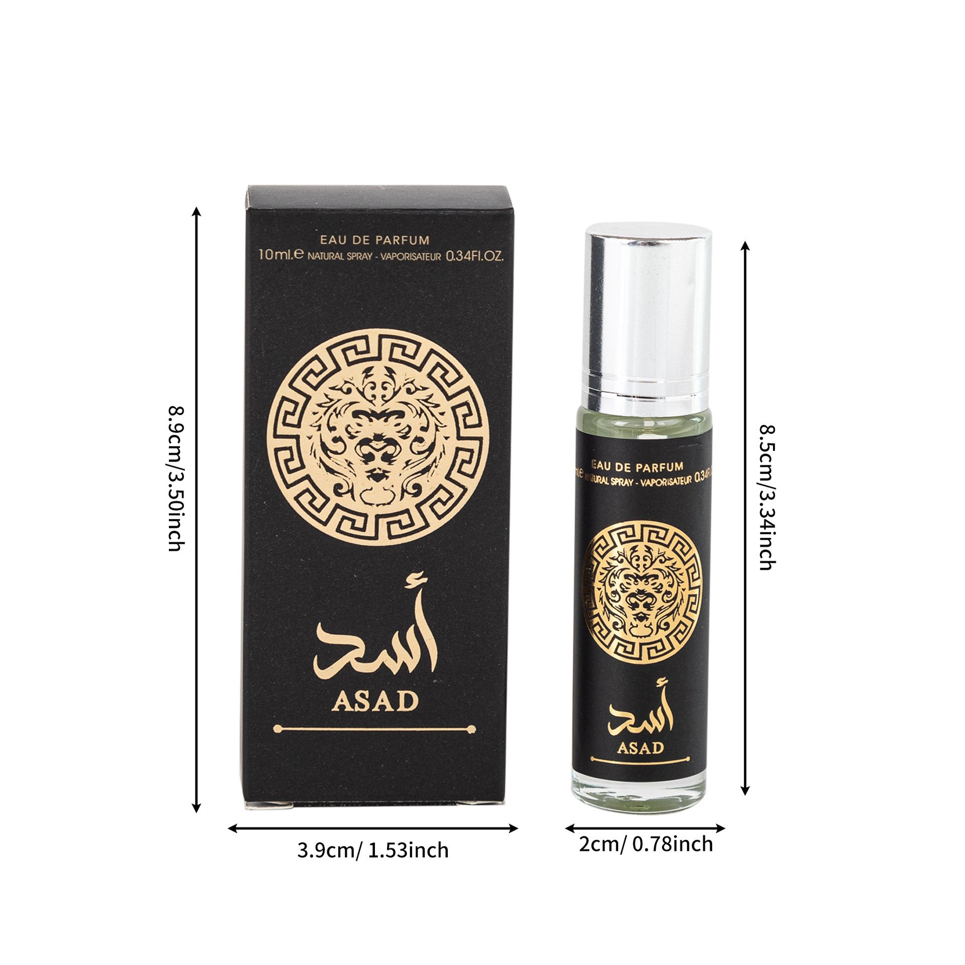High Quality 10ML Men's Eau de Parfum arabic Roll On Men And Women perfumes Dubai lasting fragrance wholesale