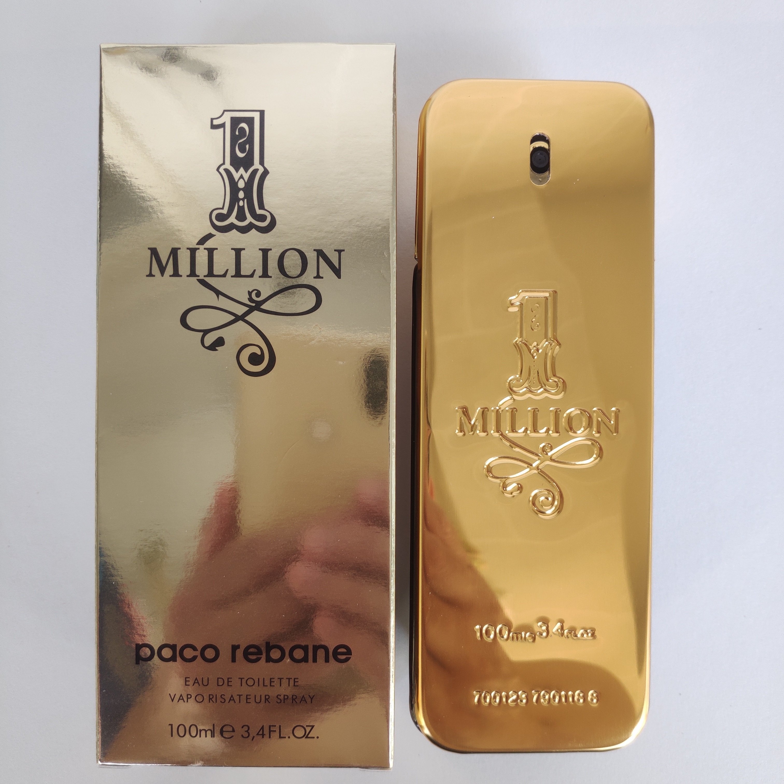 Hot gold million men's perfume durable light fragrance millionaire gentleman cologne perfume wholesale
