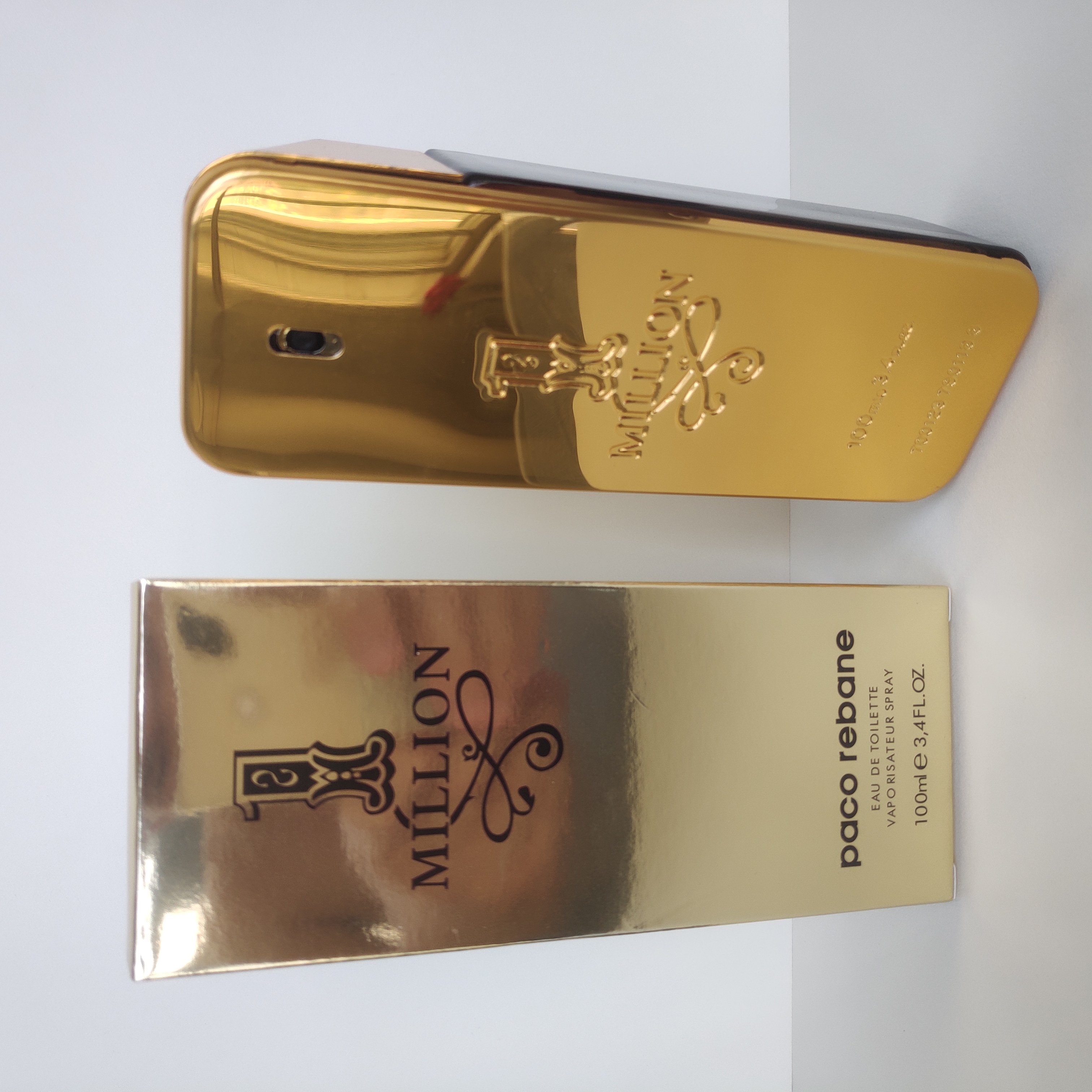 Hot gold million men's perfume durable light fragrance millionaire gentleman cologne perfume wholesale