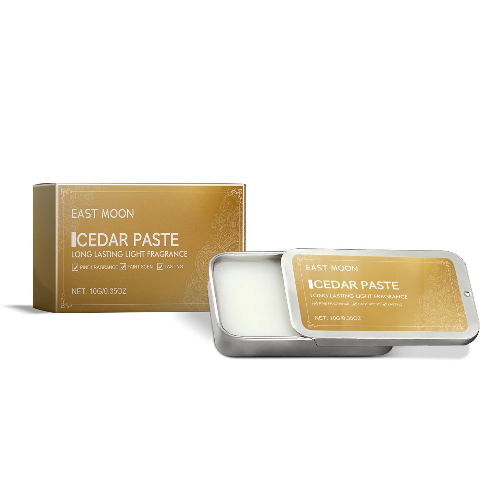 Organic Balm Long-lasting Mini Size 10g Independent Station Burst Men's Balm Solid Paste Charm Men's fragrance