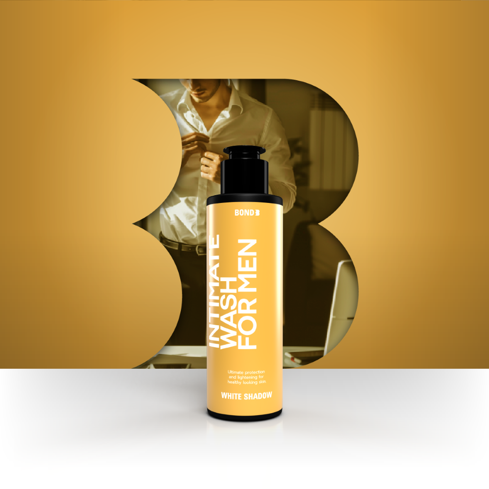 Set Bond Men's Intimate Wash 130 ml Yoni Wash with Long-Lasting Fragrance Men's Shower Gels