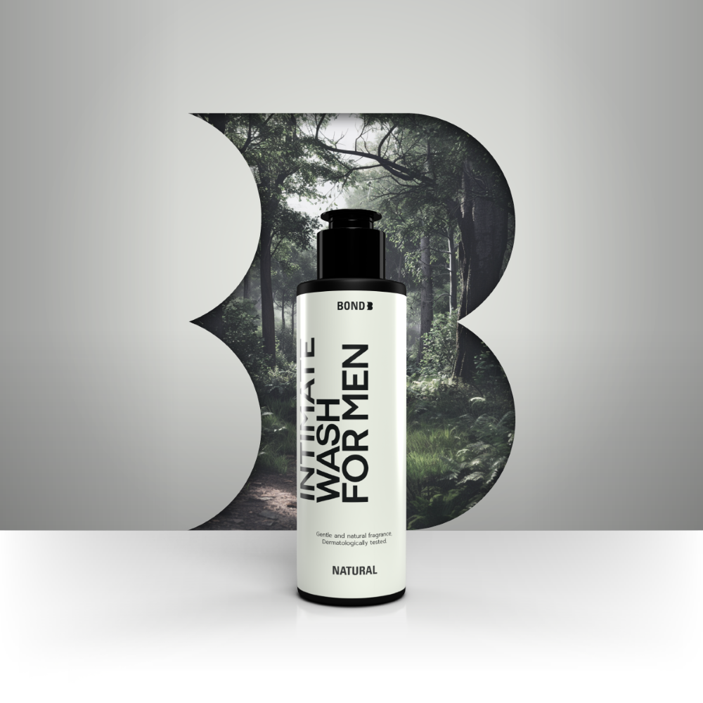 Set Bond Men's Intimate Wash 130 ml Yoni Wash with Long-Lasting Fragrance Men's Shower Gels