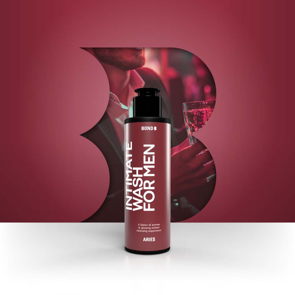 Set Bond Men's Intimate Wash 130 ml Yoni Wash with Long-Lasting Fragrance Men's Shower Gels