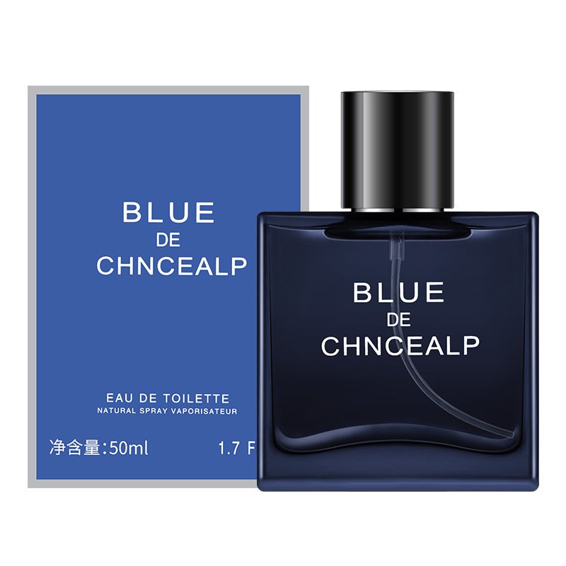 Blue Ocean Fragrance Men's Cologne Lasting Gentleman Perfume Set Wholesale Glass Bottle Natural Beauty Long-Lasting Fragrance