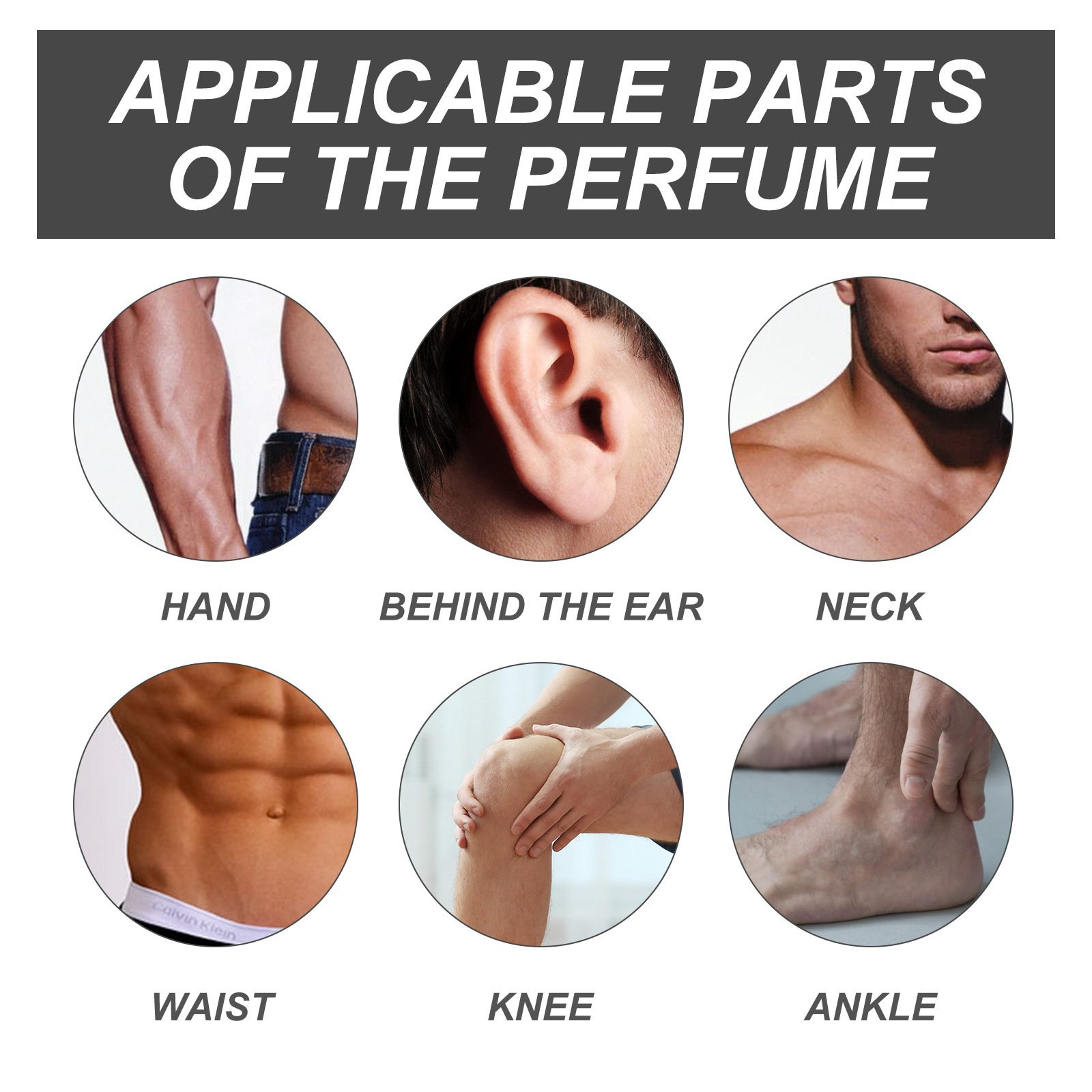 Men's cologne perfume natural fragrance release charm refreshing men's dating carry atmosphere perfume