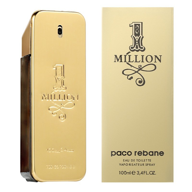 Millionaire Price Men's 100ml Gold Perfume Alluring Woody Leather Fragrance with Herbal Ingredients Roll-On Style