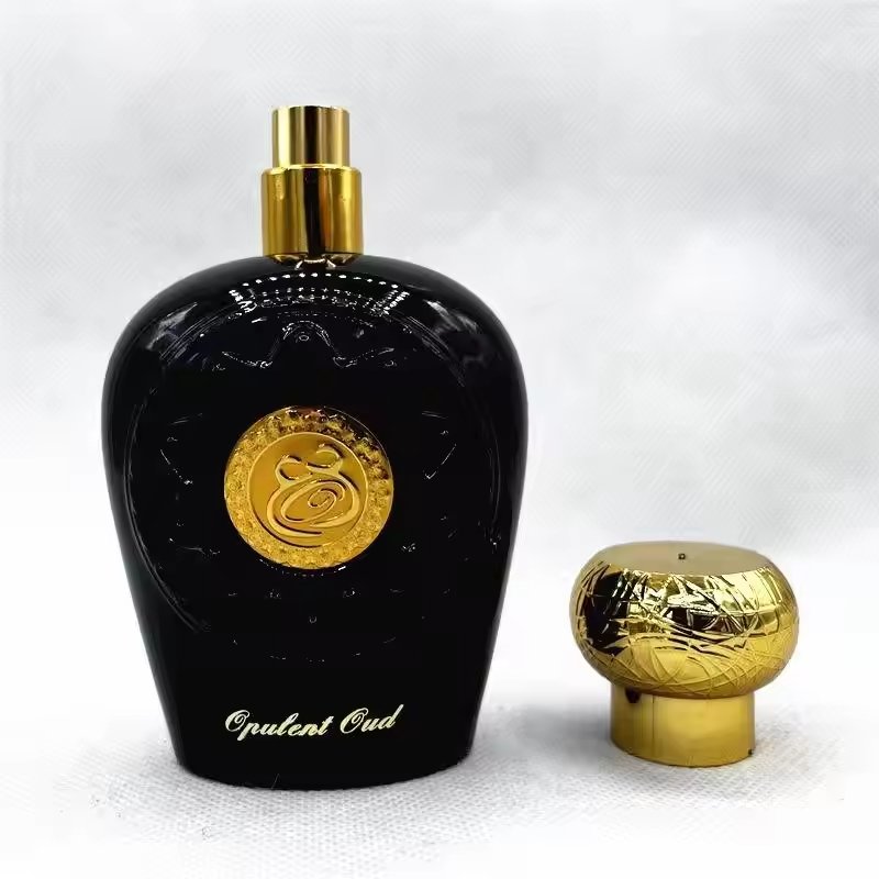 Classic Mysterious Black Sign Men's 100ml Eau de Parfum Top Selling Fragrances for Arab Middle East Muslims Wholesale Jasmine