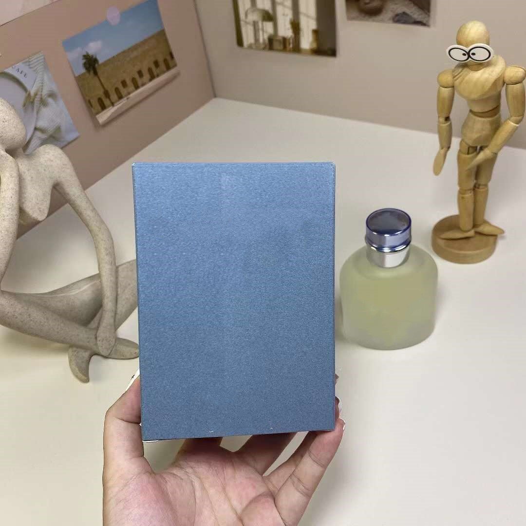 Best Seller 125ml Ocean Eau de Toilette Men's Perfume Light Blue