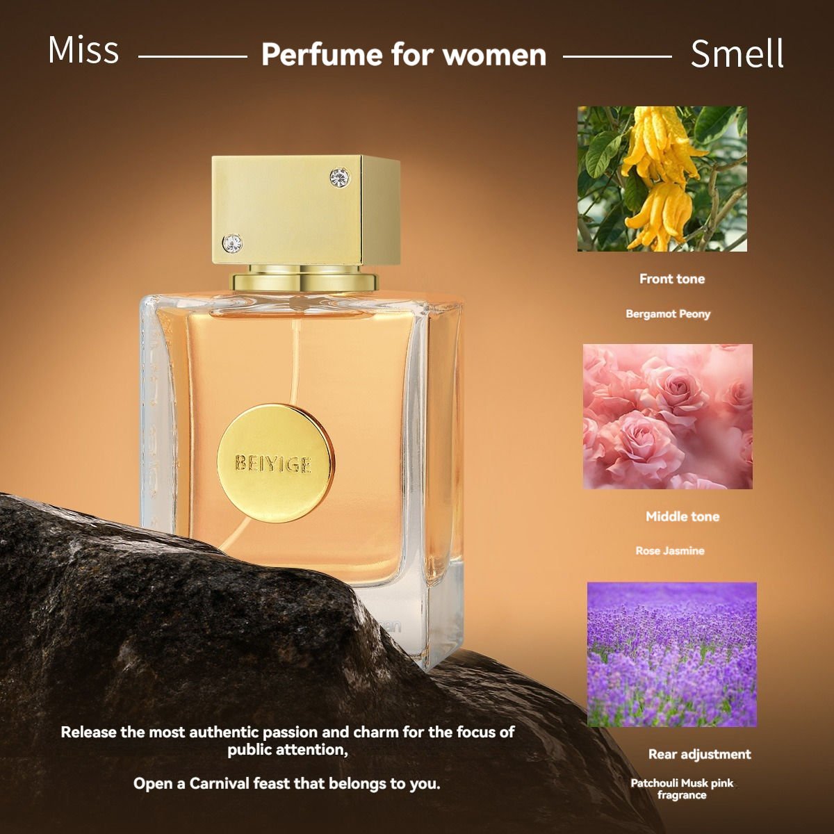 Hot Selling 100ml Arabic Style Men's Dubai Perfume Homme Original Brand Wholesale Eternal Eau de Parfum Spray