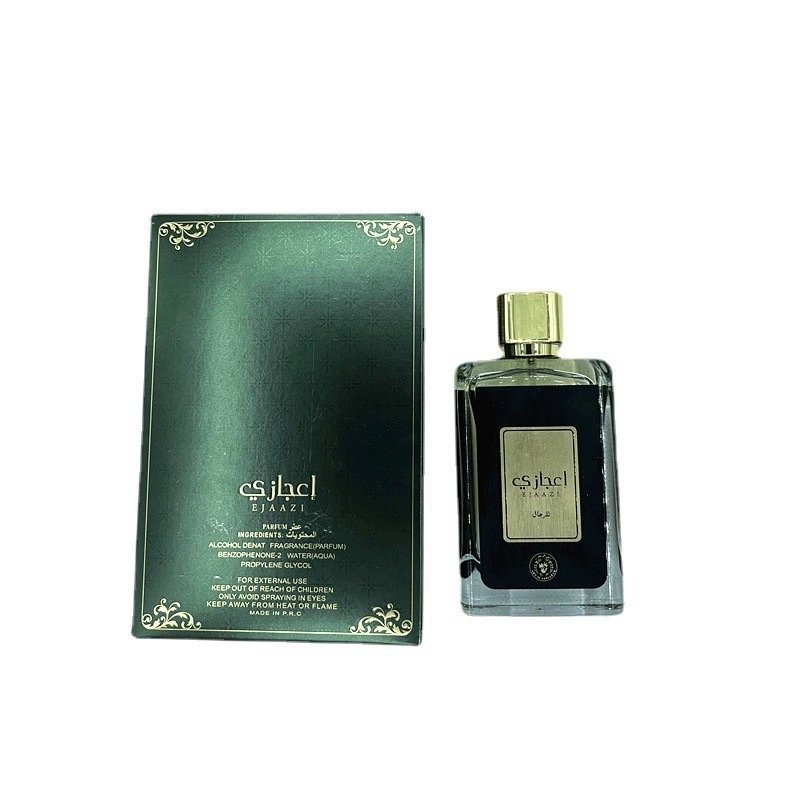 High Quality Dark Green Classic Cologne Original Men's Perfume 100ml Dubai Arabian Middle East Hot Selling Wholesale