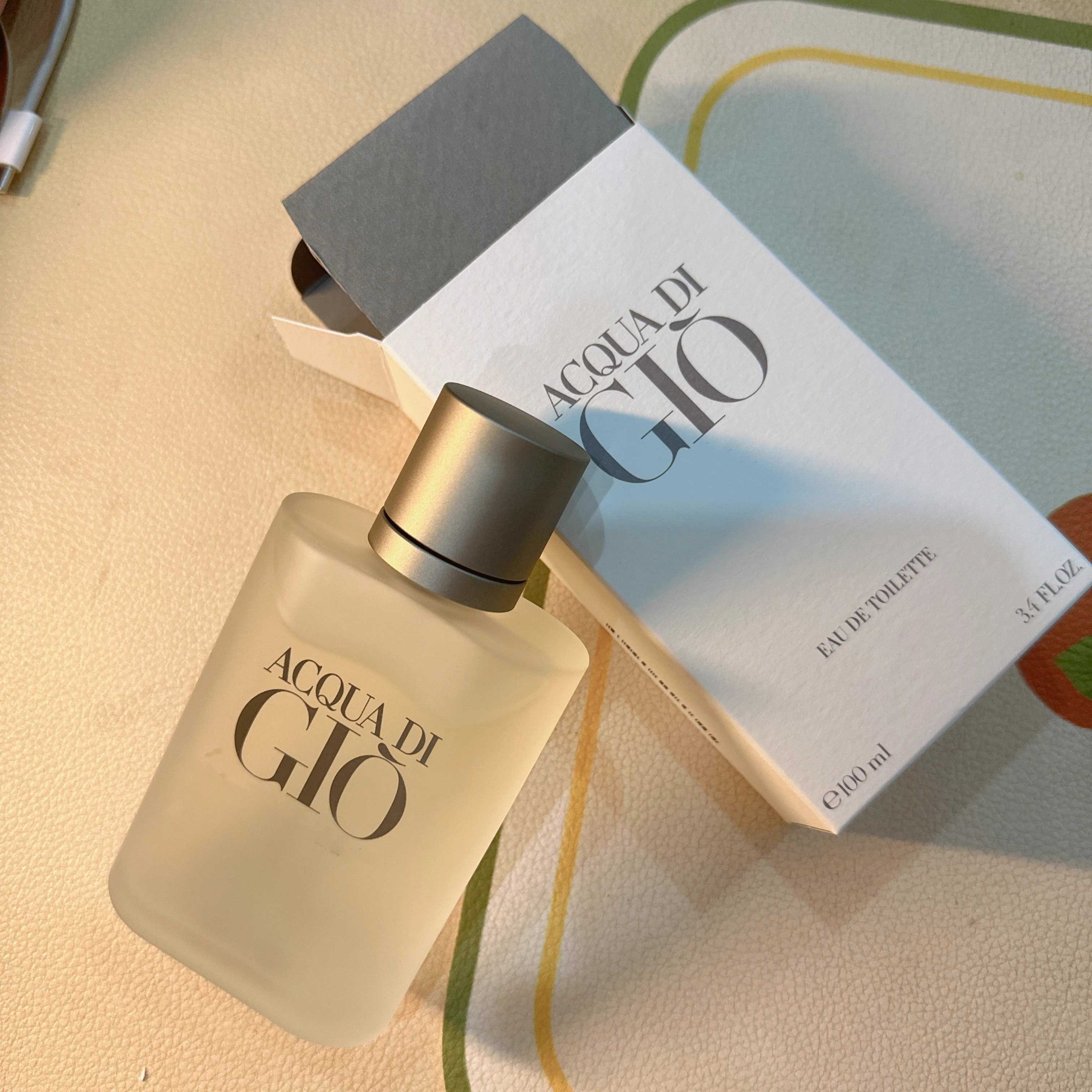 Custom OEM 100ml Original Luxury Cologne Long Lasting Eau De Parfum Acqua di Gio Men's Perfume Spray