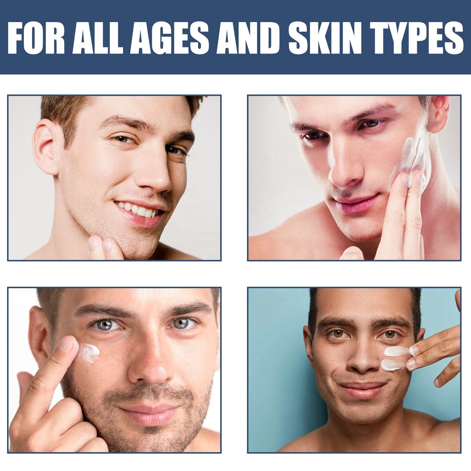 Factory Men's Facial Moisturizing Cream for Hydrating Moisturizing Fine Lines Eye Bags and Dark Circles Reduction Facial Cream