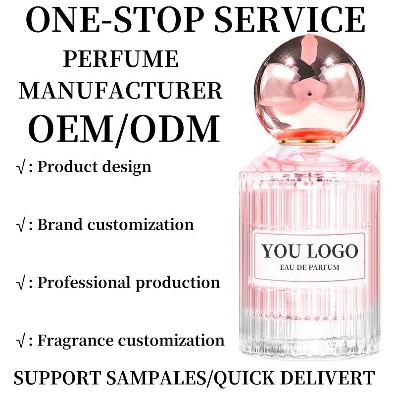 2024 Luxury 100ml Private Label Perfume for Women Long-Lasting Floral & Fruity Scented OEM Custom Perfume