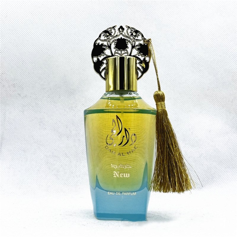 P135 MOKE DAR AL HAE Arabic Perfume 100ml Blue Mysterious Men's Perfume Eau De Parfum Spray Long Lasting Fragrance For Men