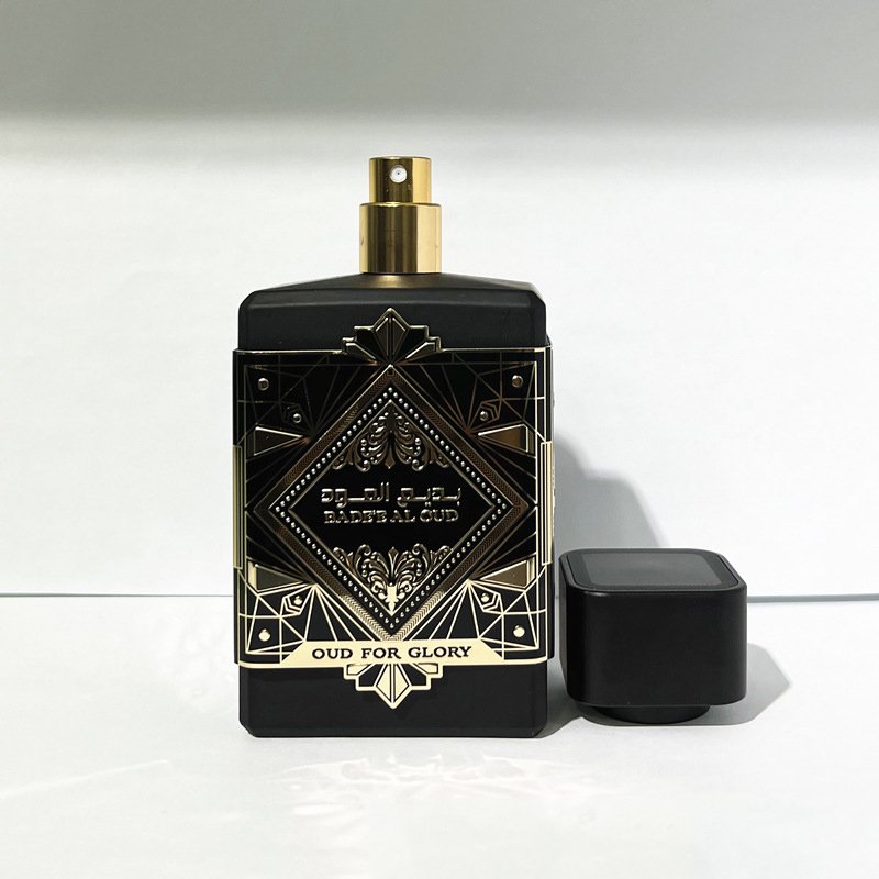 wholesale luxury Pure black high-quality arabic perfume 100 ml original Lasting fragrance men's perfume gift sets