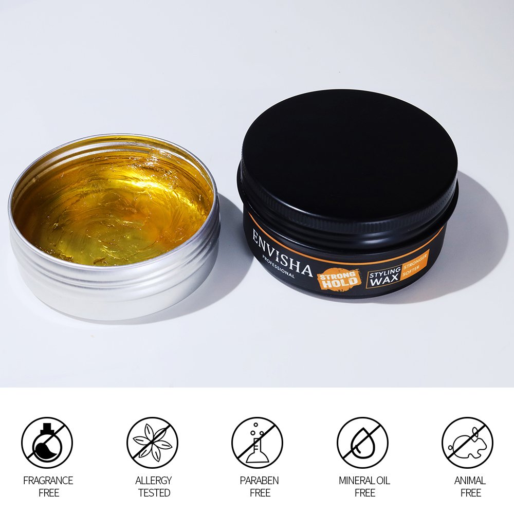 Custom Logo Matte Look HAIR CLAY Wax OEM Brand Super Hold Men's Natural Styling Clay Wax