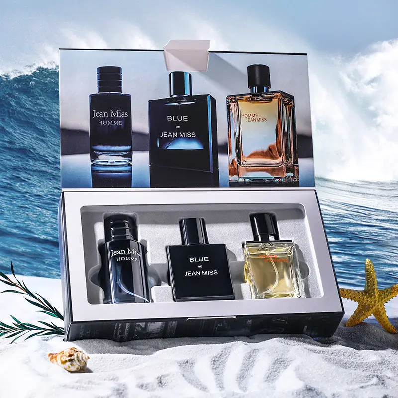 Brand Perfume Men's Cologne Eau de Toilette Natural Long-lasting Body Perfume Set