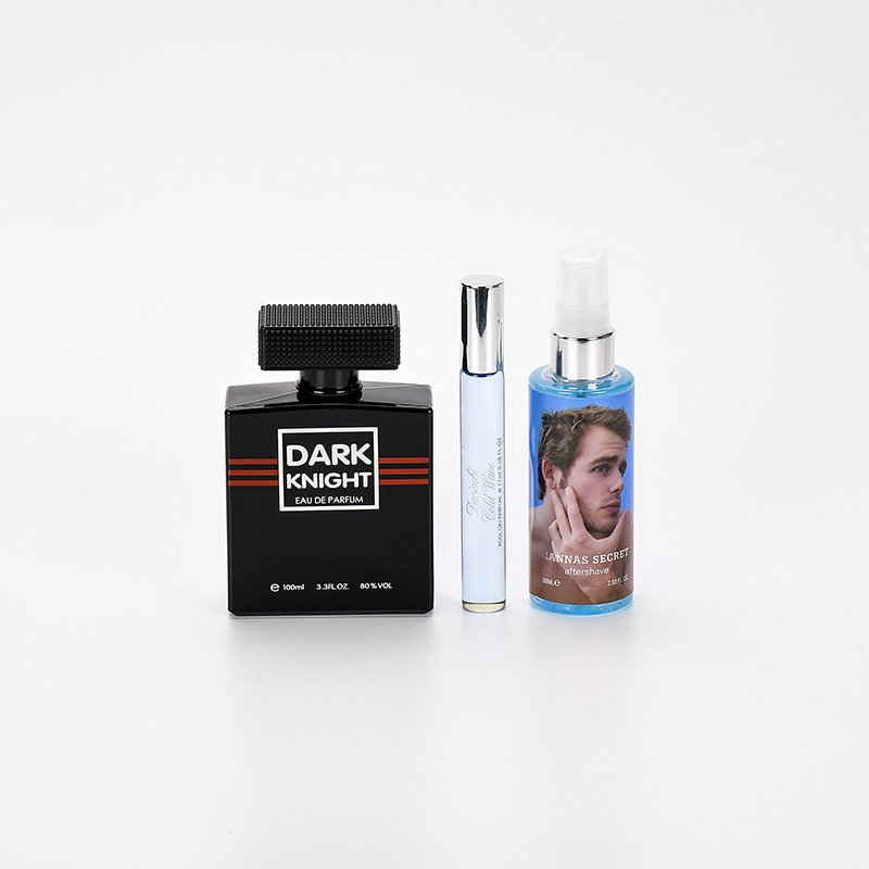 Factory Wholesale Men for Perfume Gift Sets Woody Fragrance Long Lasting Men's Perfume Three-Piece Set