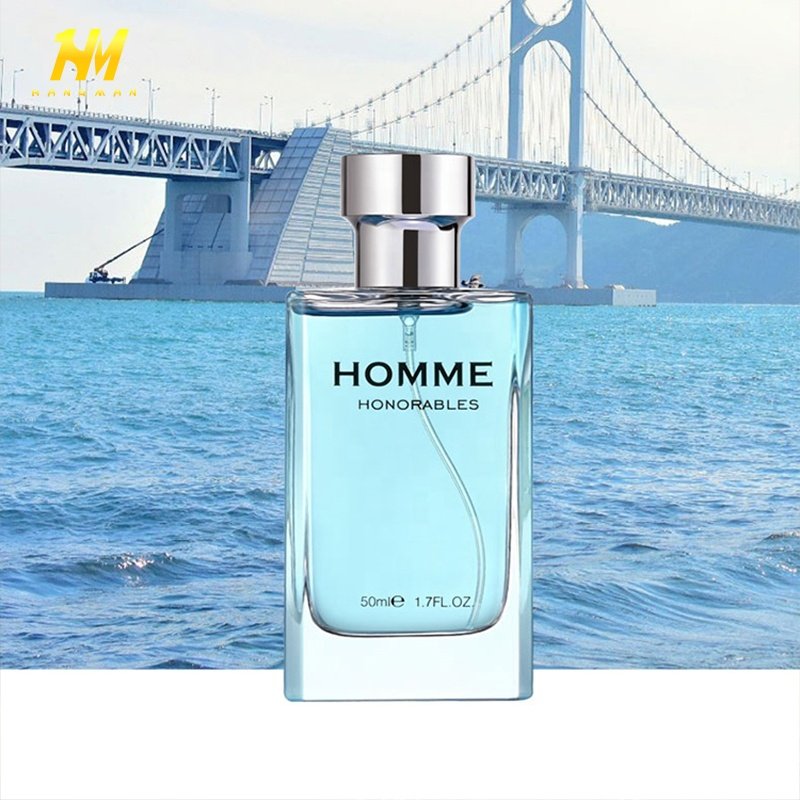 Hot Sales Parfum Luxury Perfume Spray Bottles Square Empty Glass Perfume Bottle For Men