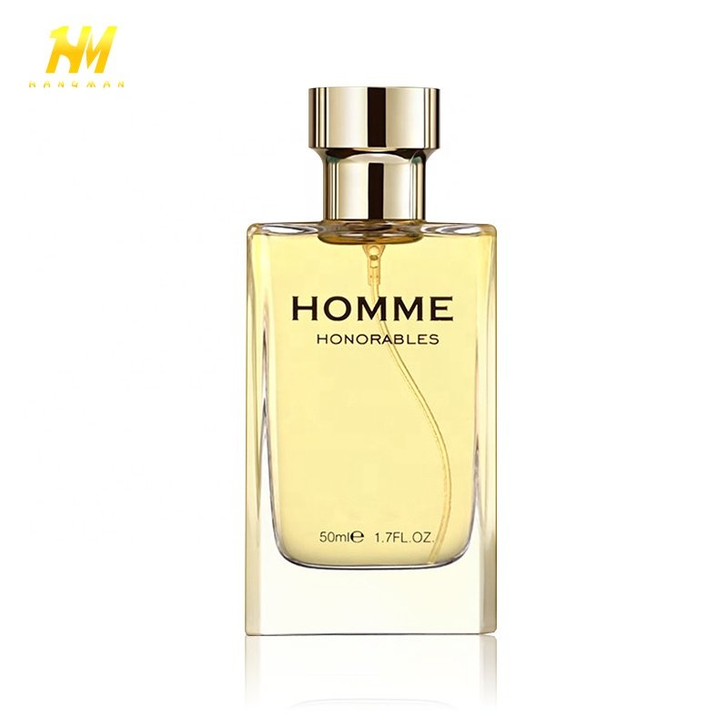 Hot Sales Parfum Luxury Perfume Spray Bottles Square Empty Glass Perfume Bottle For Men