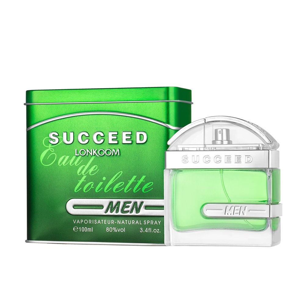 Wholesale Best-Selling Original 100ml Lonkoom Succeedherba Scent Perfume swiss Classic Men Perfume for Men
